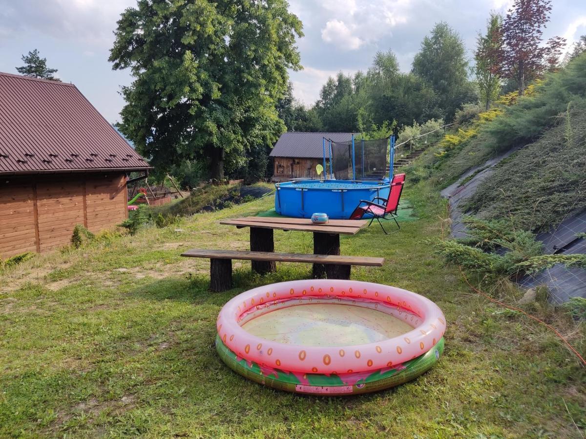 Willa Chata z bali -domek w górach ,,Filipkowy Raj"- Limanowa Nowy Sącz Beskidy Kraków Rozdziele Zewnętrze zdjęcie